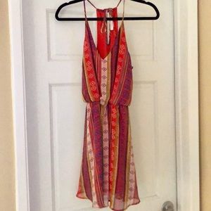 LUSH AZTEC BOHO SUNDRESS DRESS